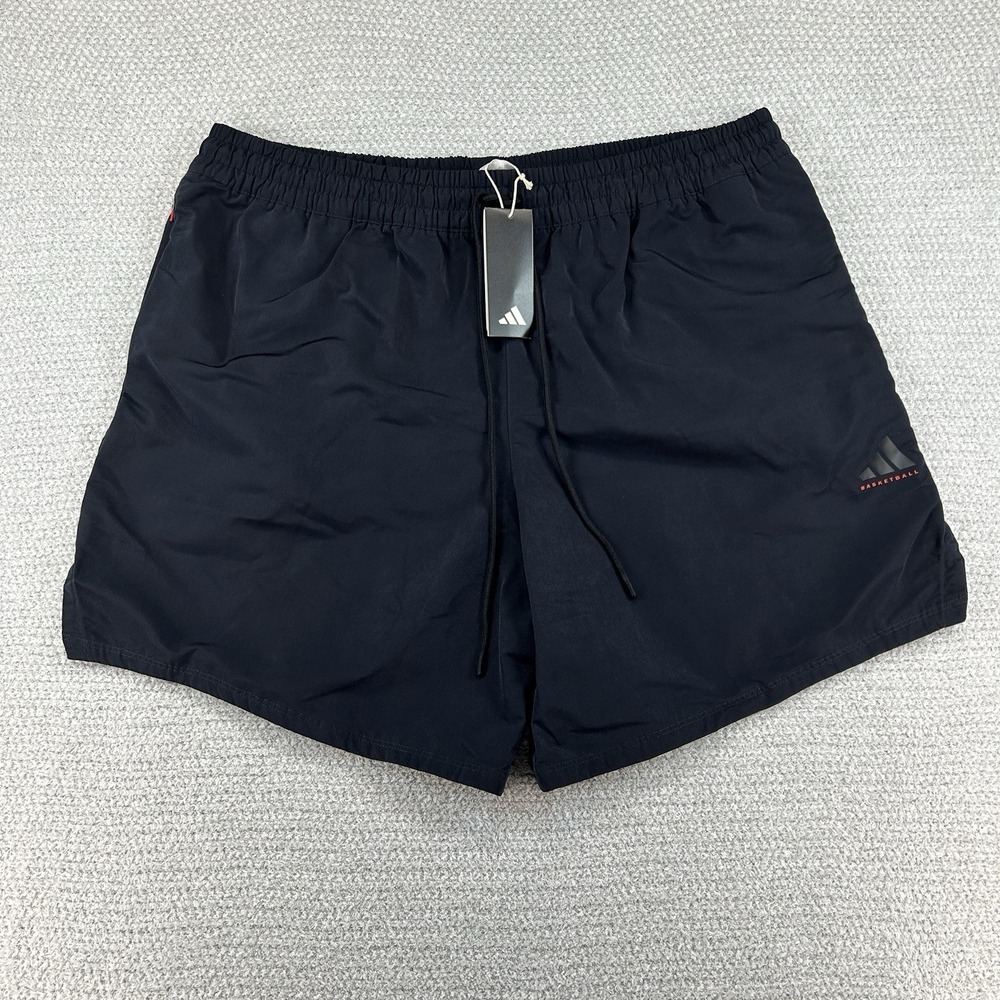 adidas Shorts Unisex XL‎ Black Originals Basketball Woven Gym Performance IY0023